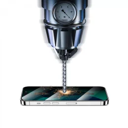 محافظ صفحه نمایش ای 3D  Scratch رایگان برای iPhone 13 Pro Max/ - برند گرین لاین Green lion - تصویر 4
