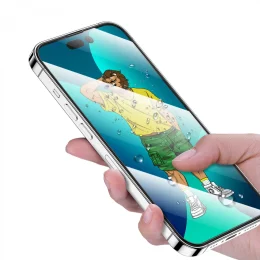 محافظ صفحه نمایش گرین لاین مدل 3D Silicone HD برای iphone 14 pro - تصویر 2