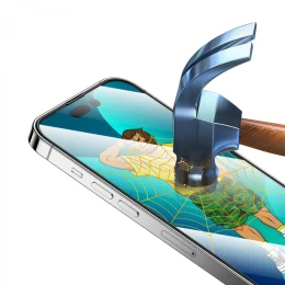 محافظ صفحه نمایش گرین لاین مدل 3D Silicone HD برای iPhone 14 Pro Max - تصویر 2