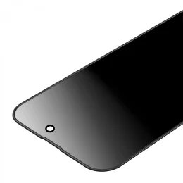 محافظ صفحه نمایش 3D Silicone Plus برای iPhone 15 Pro Max - Clear - برند گرین لاین Green lion - تصویر 7