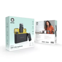 میکروفون بی سیم گرین لاین مدل GN2IN1MIC36