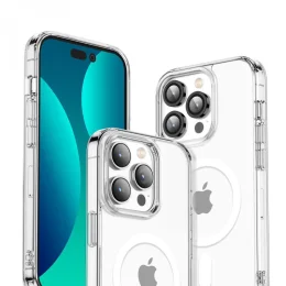 قاب و لنز ی 4 در 1 برای iPhone 15 Pro Max - شفاف - برند گرین لاین Green lion - تصویر 4
