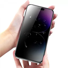 محافظ صفحه نمایش 9H Steve  برای iPhone 15 Pro Max - مشکی - برند گرین لاین Green lion - تصویر 3