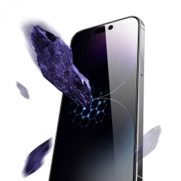 محافظ صفحه نمایش 9H Steve  برای iPhone 15 Pro Max - مشکی - برند گرین لاین Green lion - تصویر 6