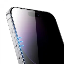 محافظ صفحه نمایش 9H Steve  برای iPhone 15 Pro Max - مشکی - برند گرین لاین Green lion - تصویر 10
