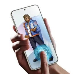 محافظ صفحه نمایش شیشه UV 9H برای Samsung Galaxy S23 Plus - Clear - برند گرین لاین Green lion - تصویر 3