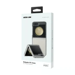 قاب کامپیوتر دلگادو برای Z Flip 6 - Clear - برند گرین لاین Green lion - تصویر 7