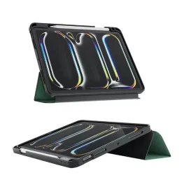 کیف ممتاز هوگو با جای مداد برای iPad Air 11 اینچ - سبز - برند گرین لاین Green lion - تصویر 4