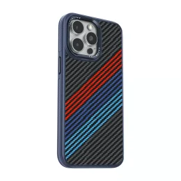 کیف Kevlar Designo برای iPhone 15 Pro Max -Blu - برند گرین لاین Green lion - تصویر 6