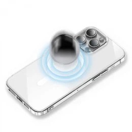 قاب Magsafe Delgado برای iPhone 15 Pro Max - Clear - برند گرین لاین Green lion - تصویر 6