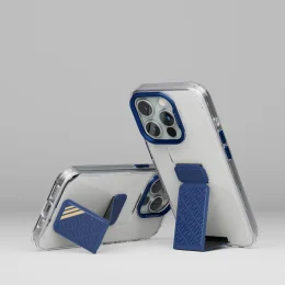 Morphix Clara Grip Case برای آیفون 15 پرو - آبی - برند لِوِلو Levelo - تصویر 3