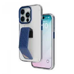 Morphix Clara Grip Case برای آیفون 15 پرو - آبی - برند لِوِلو Levelo - تصویر 6
