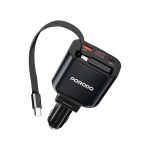 شارژر فندکی ماشین کابل جمع شونده پرودو مدل PD-CRD105W