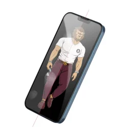 محافظ صفحه نمایش ای HD با رنگ  3D AG/matte برای iPhone 13 / 13 Pro - Clear - برند گرین لاین Green lion - تصویر 6