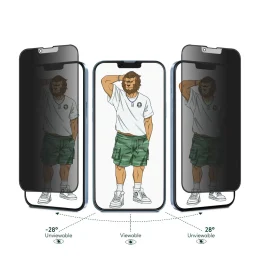 محافظ صفحه نمایش گرین لاین مدل 3D Silicone AG/matte برای iPhone 13 / 13 Pro - تصویر 4