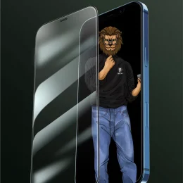 محافظ تمام صفحه Green 9H Steve Glass Strong برای iPhone 12 Pro Max (6.7 اینچ) - Cl - برند گرین لاین Green lion - تصویر 4