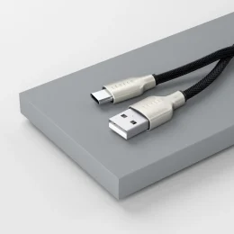 کابل USB-A به USB-C لِوِلو مدل LVATC1MBK طول 1 متر - تصویر 2