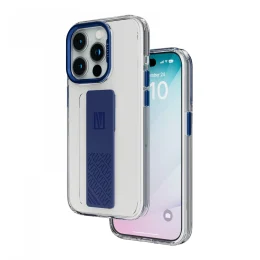 قاب سیلیکونی Graphia IMD برای iPhone 15 Pro Max - آبی - برند لِوِلو Levelo - تصویر 8