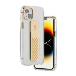 قاب شفاف Graphia iPhone 14 Plus IMD - Champagne Gold - برند لِوِلو Levelo - تصویر 3
