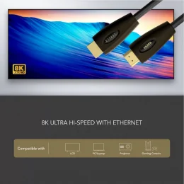 کابل HDMI 8K 60Hz لِوِلو مدل Zinc-Alloy Shell طول 2 متر - تصویر 4