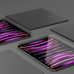 محافظ صفحه نمایش ای شفاف شفاف برای iPad Pro 3 (2021) / - برند لِوِلو Levelo - تصویر 3