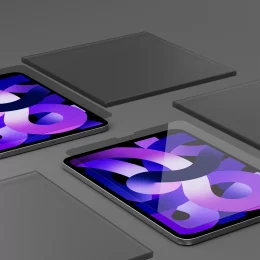 محافظ صفحه نمایش شفاف کریستال چند لایه برای iPad Pro 5/4 12.9 اینچ ( 2021 و 2020  - برند لِوِلو Levelo - تصویر 3