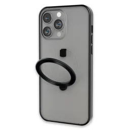 قاب  استند چند منظوره MagSafe Ringo برای iPhone 14 Pro Max - Bl - برند لِوِلو Levelo - تصویر 4