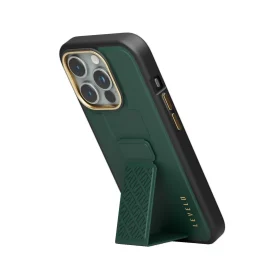 قاب Morphix Cuero Gripstand برای آیفون 15 پرو -  - برند لِوِلو Levelo - تصویر 4