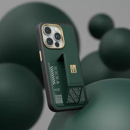 قاب Morphix Gripstand با نگهدارنده کارت برای iPhone 15 Pro -  - برند لِوِلو Levelo - تصویر 5