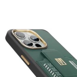 قاب Morphix Gripstand با نگهدارنده کارت برای iPhone 15 Pro Max -  - برند لِوِلو Levelo - تصویر 4