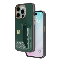 قاب Morphix Gripstand با نگهدارنده کارت برای iPhone 15 Pro Max -  - برند لِوِلو Levelo - تصویر 7
