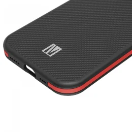قاب Ox Carbon برای آیفون 15 پرو مکس - قرمز - برند لِوِلو Levelo - تصویر 3