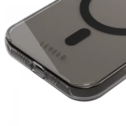قاب PC Allure برای iPhone 15 Pro - Smoke Clear - برند لِوِلو Levelo - تصویر 3