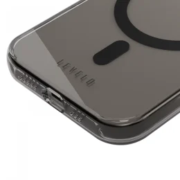 قاب PC Allure برای آیفون 15 - Smoke Clear - برند لِوِلو Levelo - تصویر 4