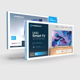 تلویزیون 65 اینچی UHD پاورولوژی مدل P65SGTVBK - تصویر 2