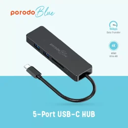 هاب 5 پورت پرودو مدل PB-51HBC - تصویر 5