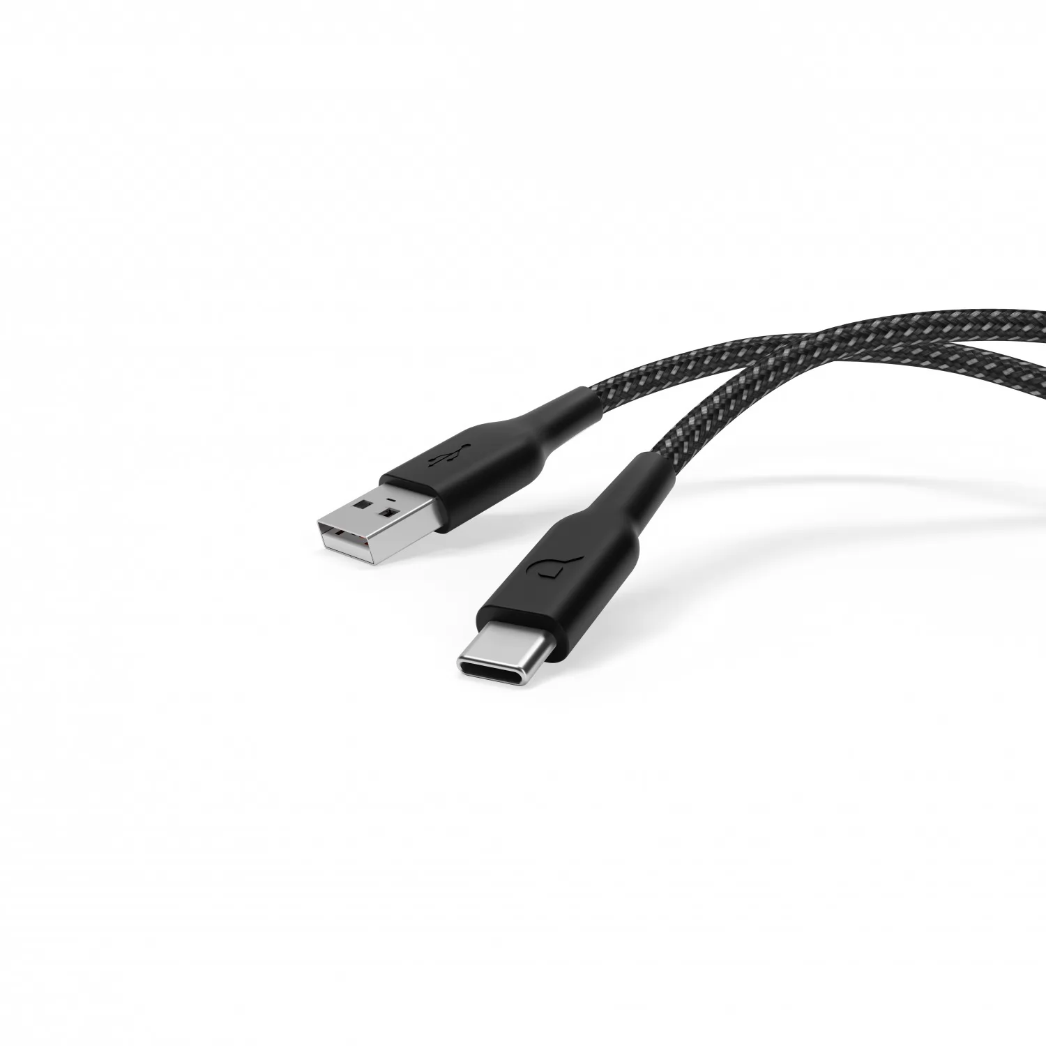 کابل USB-A به Type-C پاورولوژی مدل PBAC12BK طول 1.2 متر