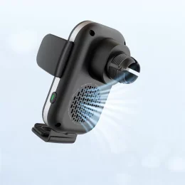 هولدر و شارژر پاورولوژی مدل PCCSR009 رنگ مشکی