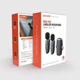 میکروفون یقه ای دوتایی پرودو مدل PD-2MLAV - تصویر 5