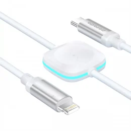 کابل 27 وات USB-C to Lightning + Watch پرودو مدل PD-2N1CLWC - تصویر 2