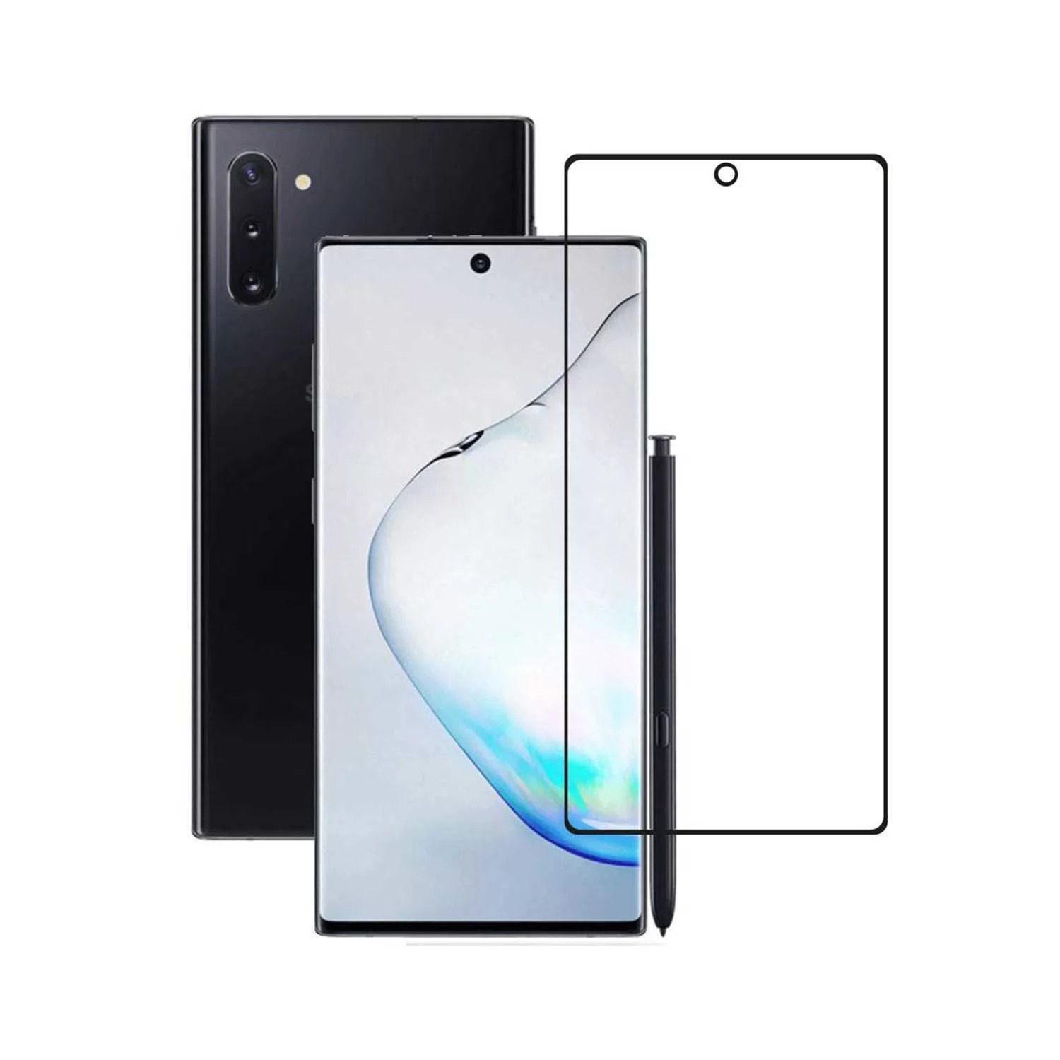 محافظ صفحه نمایش ای منحنی 3 بعدی 0.25 میلی متری برای Samsung Galaxy Not - برند پرودو Porodo