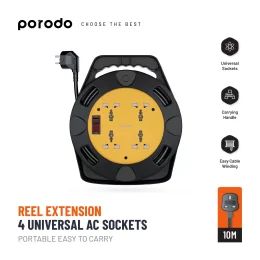 حلقه کابل 10 متری پرودو مدل PD-4ACEC10M - تصویر 3