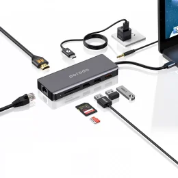 هاب 9 پورت USB-C پرودو مدل PD-91CHB - تصویر 2