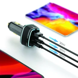 شارژر خودرو پرودو مدل PD-C2PD - تصویر 3