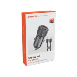 شارژر فندکی 50 وات پرودو مدل PD-CC50W - تصویر 6