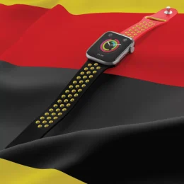 بند ساعت پرودو مدل  Lifestyle silicone germany flag - تصویر 2