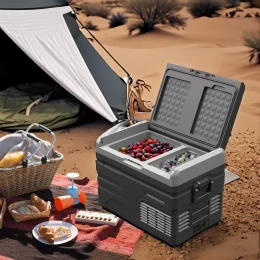 یخچال فریزر خودرو پاورولوژی مدل PPOF35LGY ظرفیت 37.5 لیتری - تصویر 3