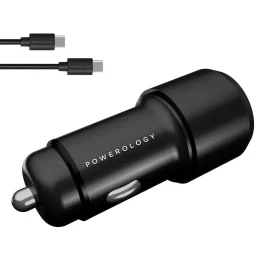 شارژر فندکی پاورولوژی مدل PQCPDCCCBK - تصویر 2