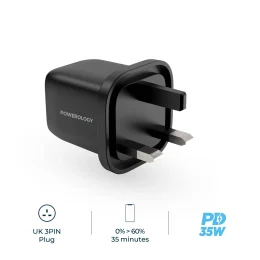 شارژر دیواری 35 واتی پاورولوژی مدل PWCUQC005-U - تصویر 2