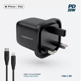 شارژر دیواری 35 واتی پاورولوژی مدل PWCUQC005-U - تصویر 4